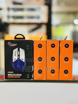 Porodo Gaming Wireless Mouse Gaming Design Dpi 1600