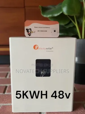 Expandable Felicity 5kwh 100ah 48v Solar Battery
