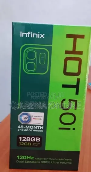 New Infinix Hot 50i 128 GB Black