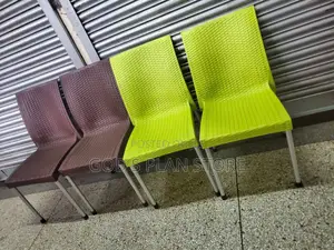 Coffee and Lemon Green Restaurant and Bar Plastic Chairs