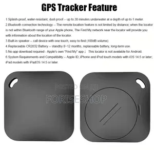 Smart Bluetooth Gps Tracker Work With Apple Find My App