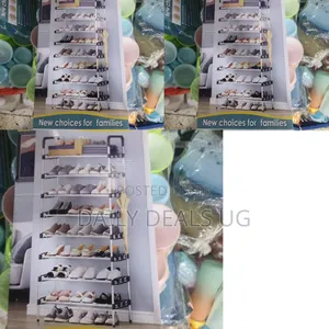Multifunctional 6 Layer Shoe Rack