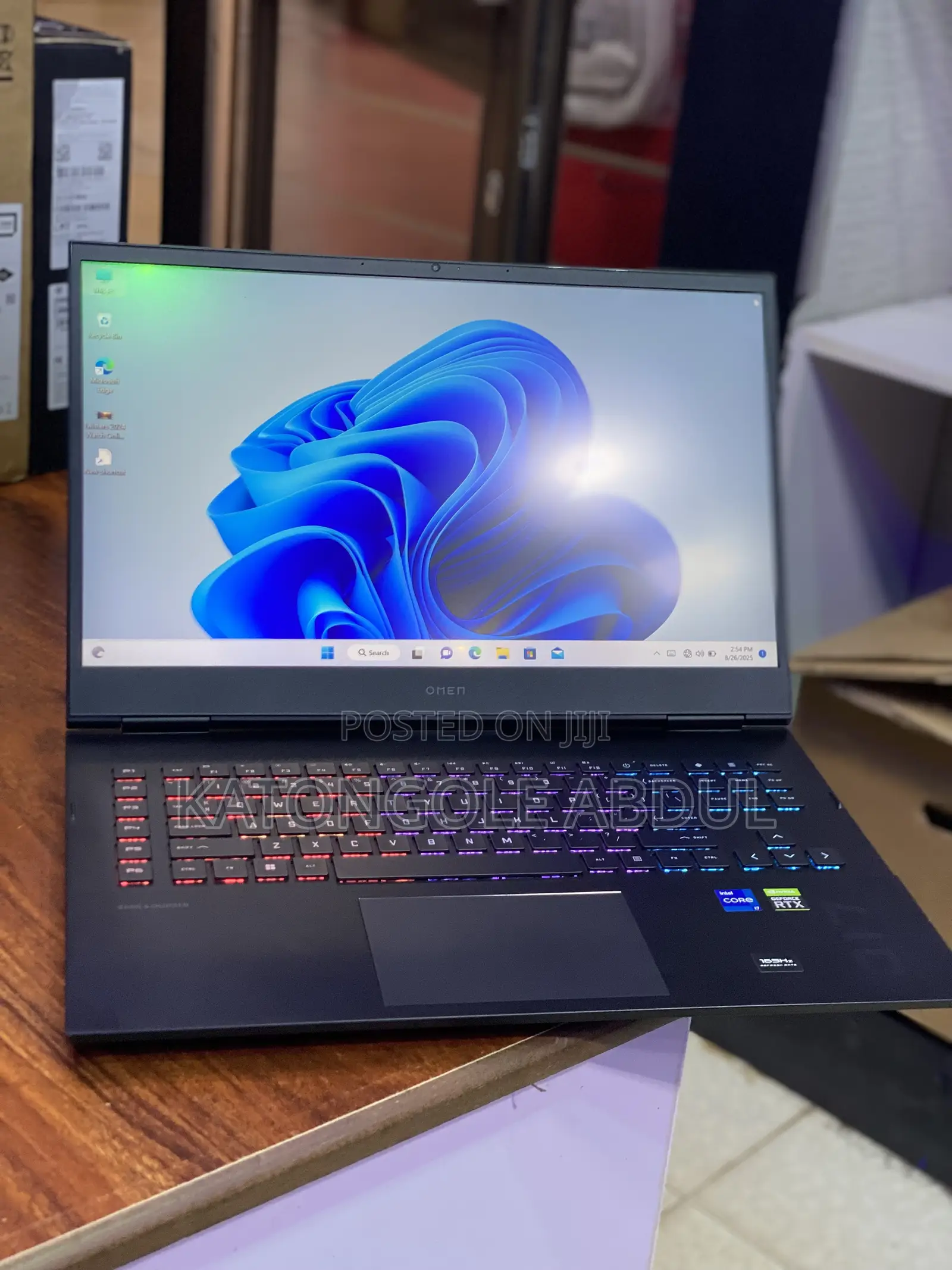 New Laptop HP Omen 17 32GB Intel Core I7 SSD 1T