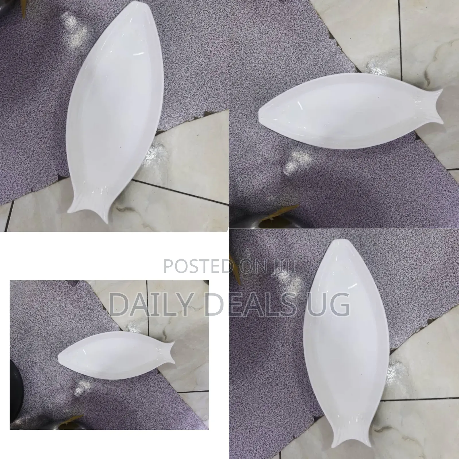 Fish Shaped Ceramic Plate