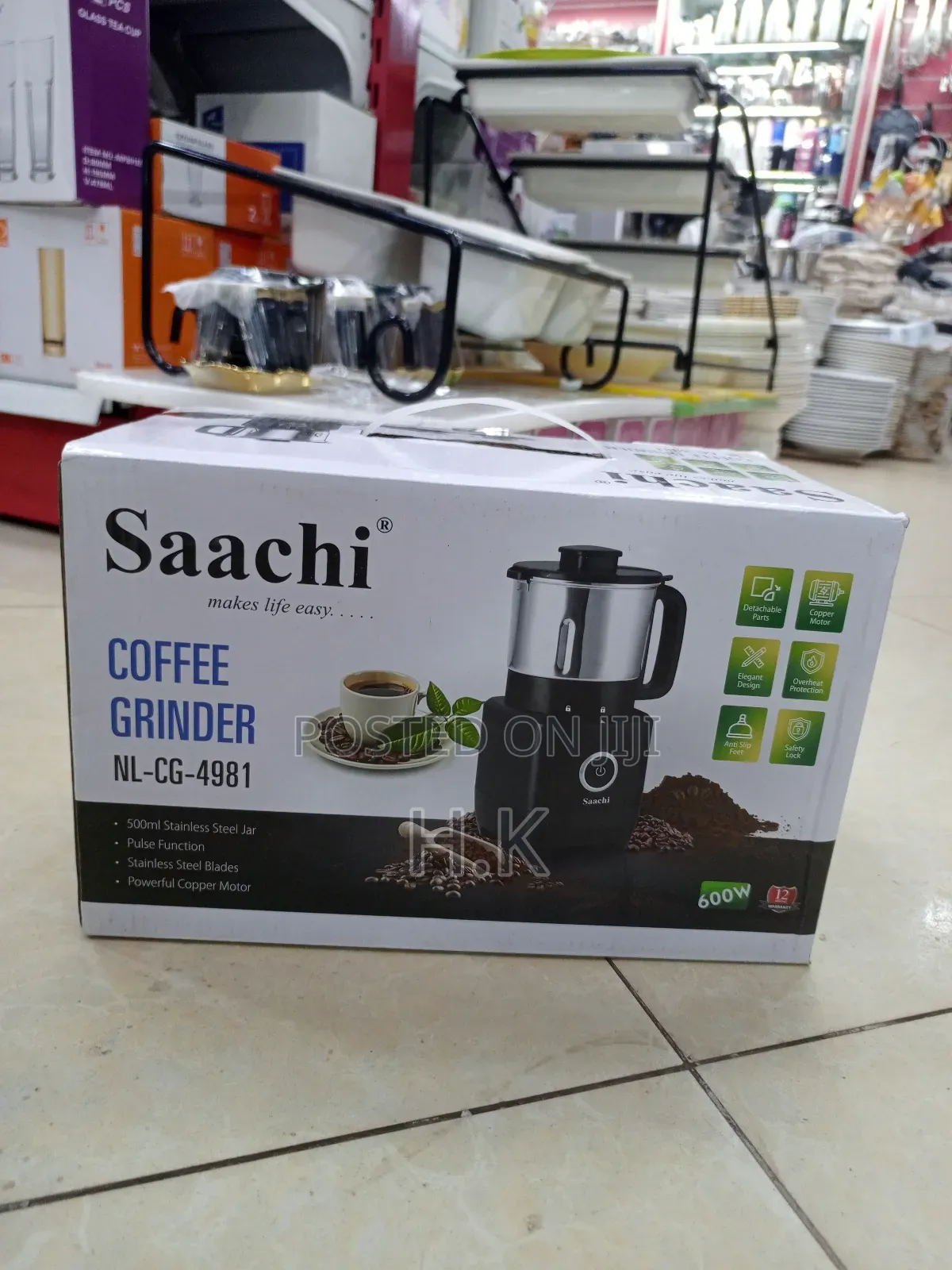 Saachi Coffee Grinder.