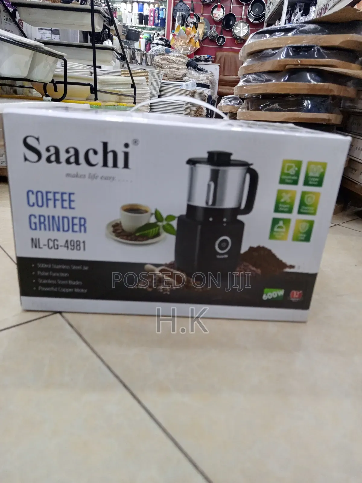 Saachi Coffee Grinder.