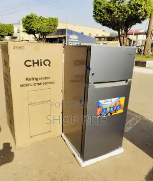 Chiq 150 Liters Double Door Refrigerator Portable Size
