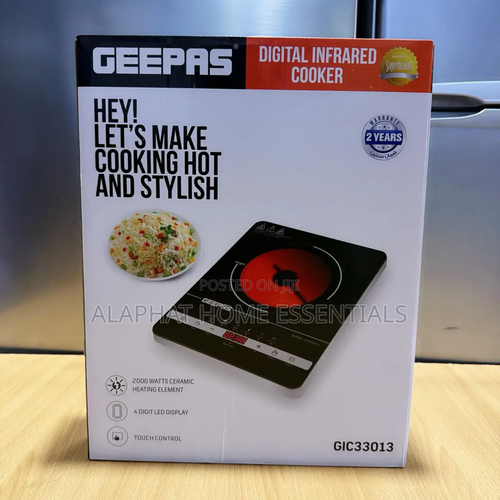 Geepas Digital Infrared Cooker (Single)