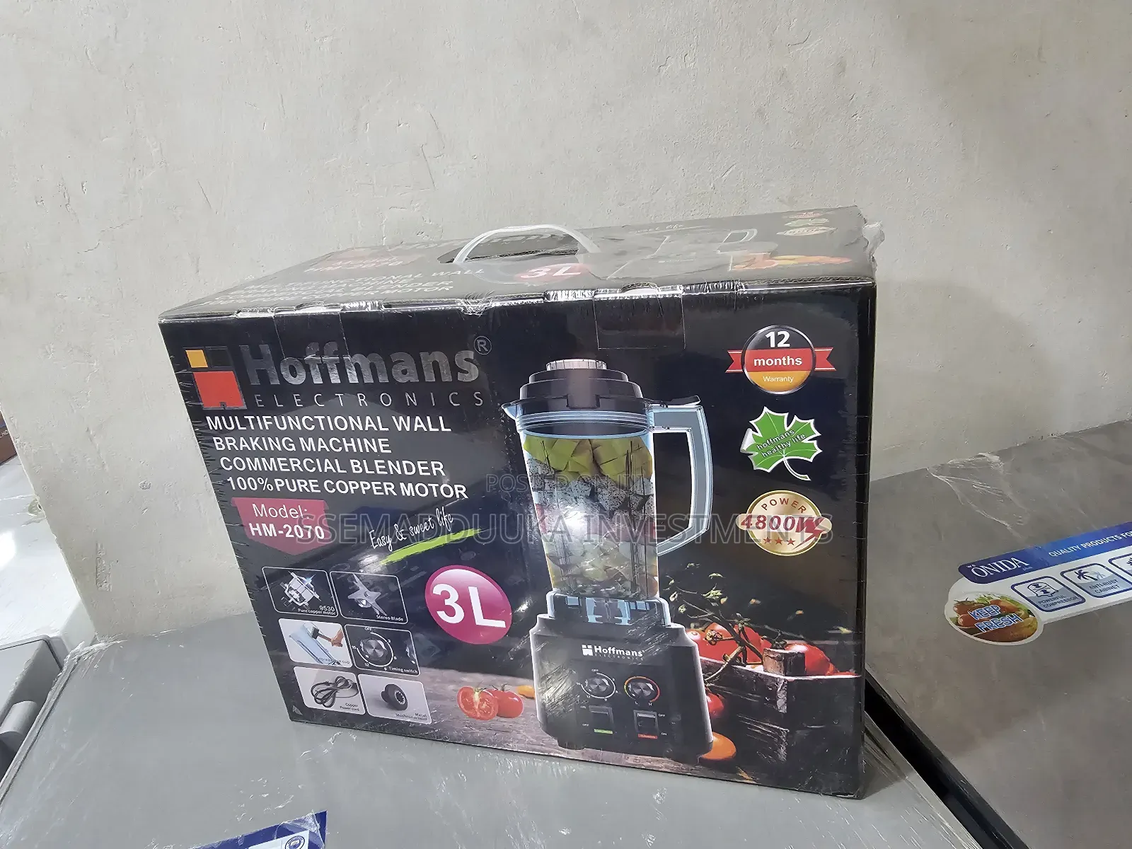 Hoffmans 3.0litres Electric Commercial Blender