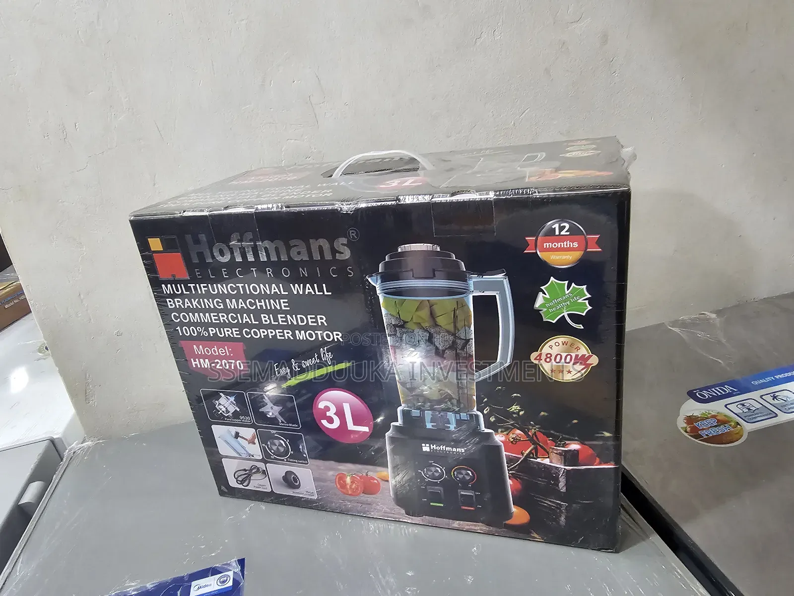 Hoffmans 3.0litres Electric Commercial Blender