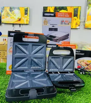 Geepas Stainless Steel Sandwich Maker