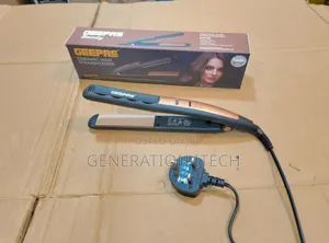 Geepas Ceramic Hair Straightener, Model Gh8723.