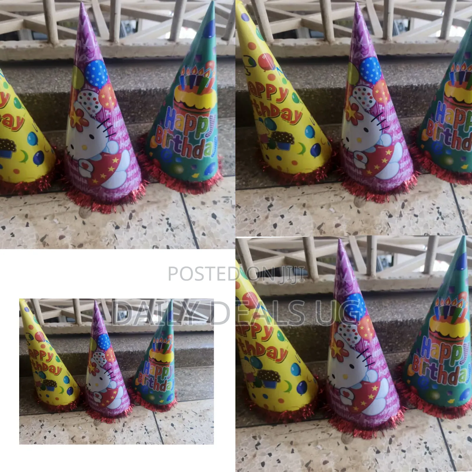 Birthday Kids Cone Crowns