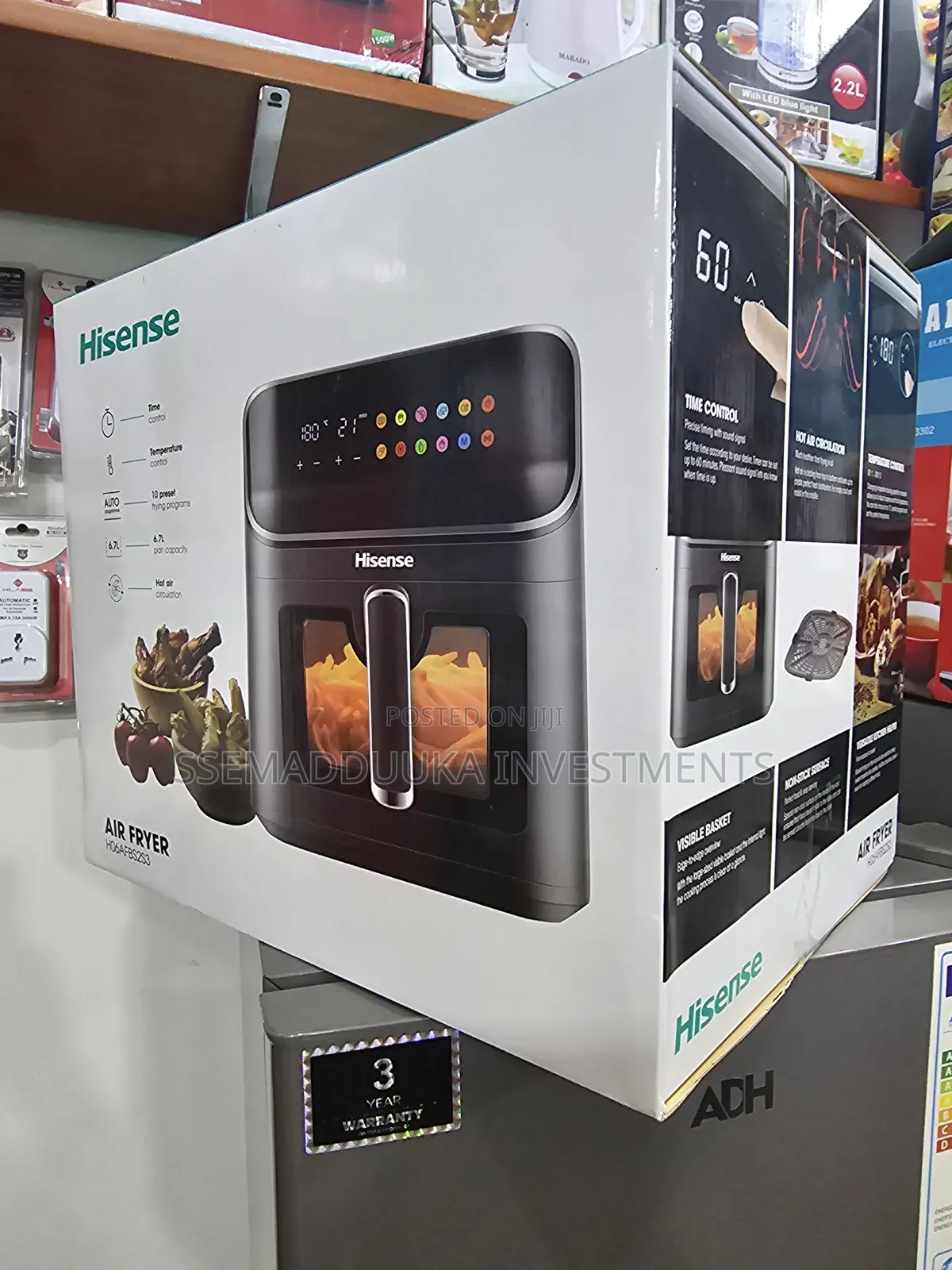 Hisense 6.7 Digital Electric Air Fryer