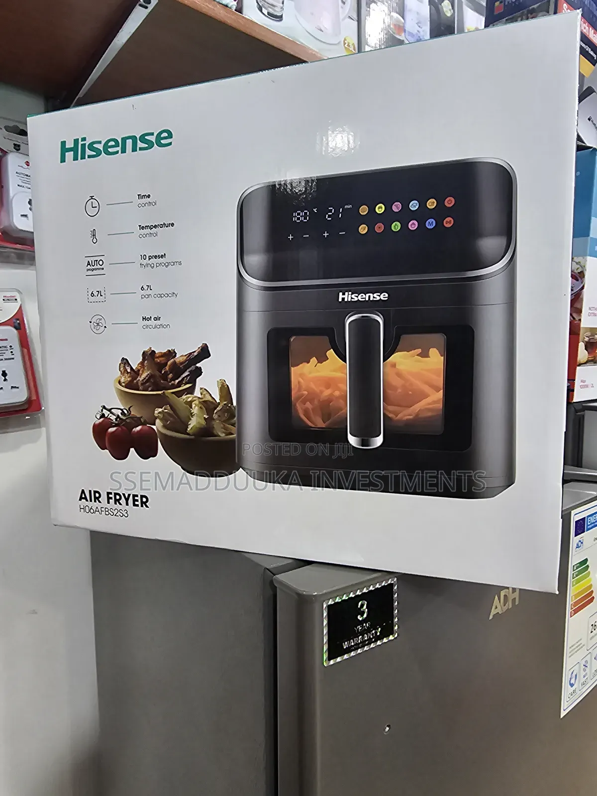 Hisense 6.7 Digital Electric Air Fryer