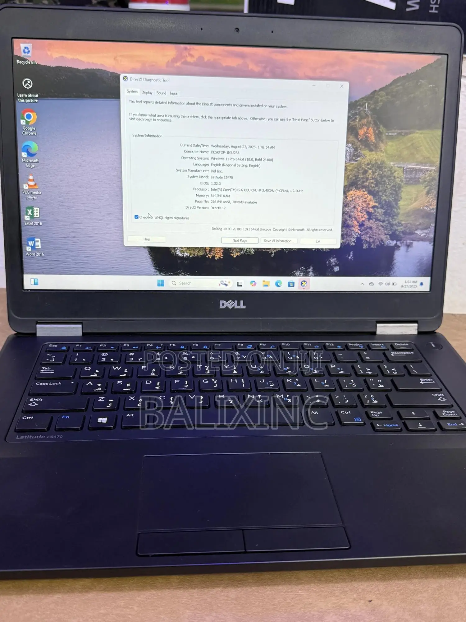 Laptop Dell Latitude 5480 8GB Intel Core I5 SSD 256GB