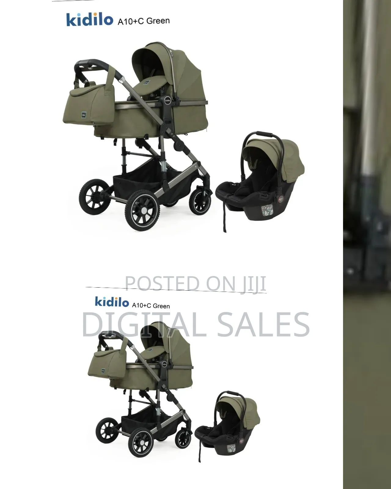 Kidilo A10 Travel and Hiking Baby Stroller