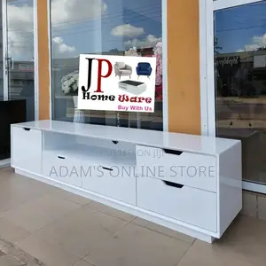 White Tv Stand Long 2meter