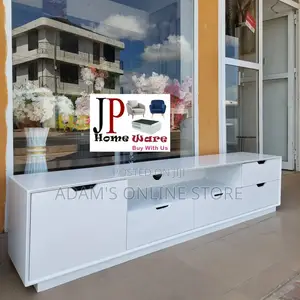 White Tv Stand Long 2meter