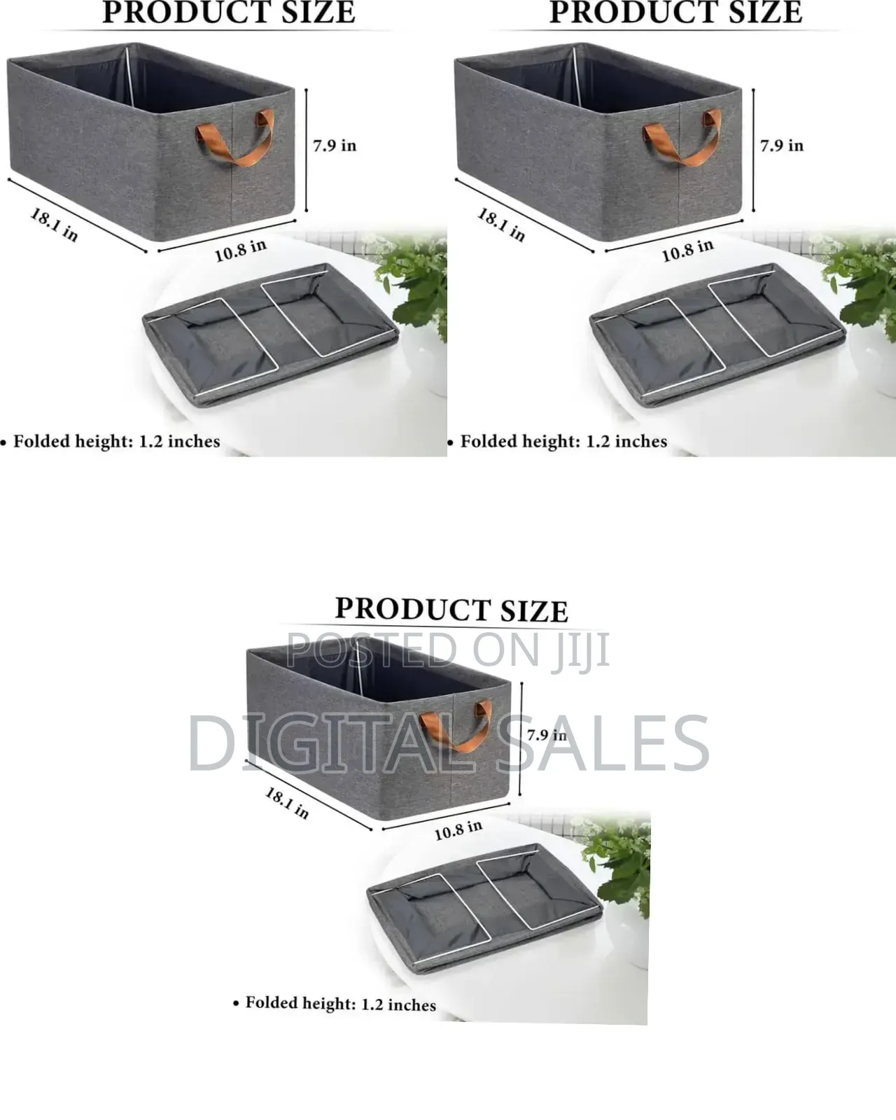 Foldable Clothes Storage Boxes
