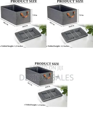 Foldable Clothes Storage Boxes
