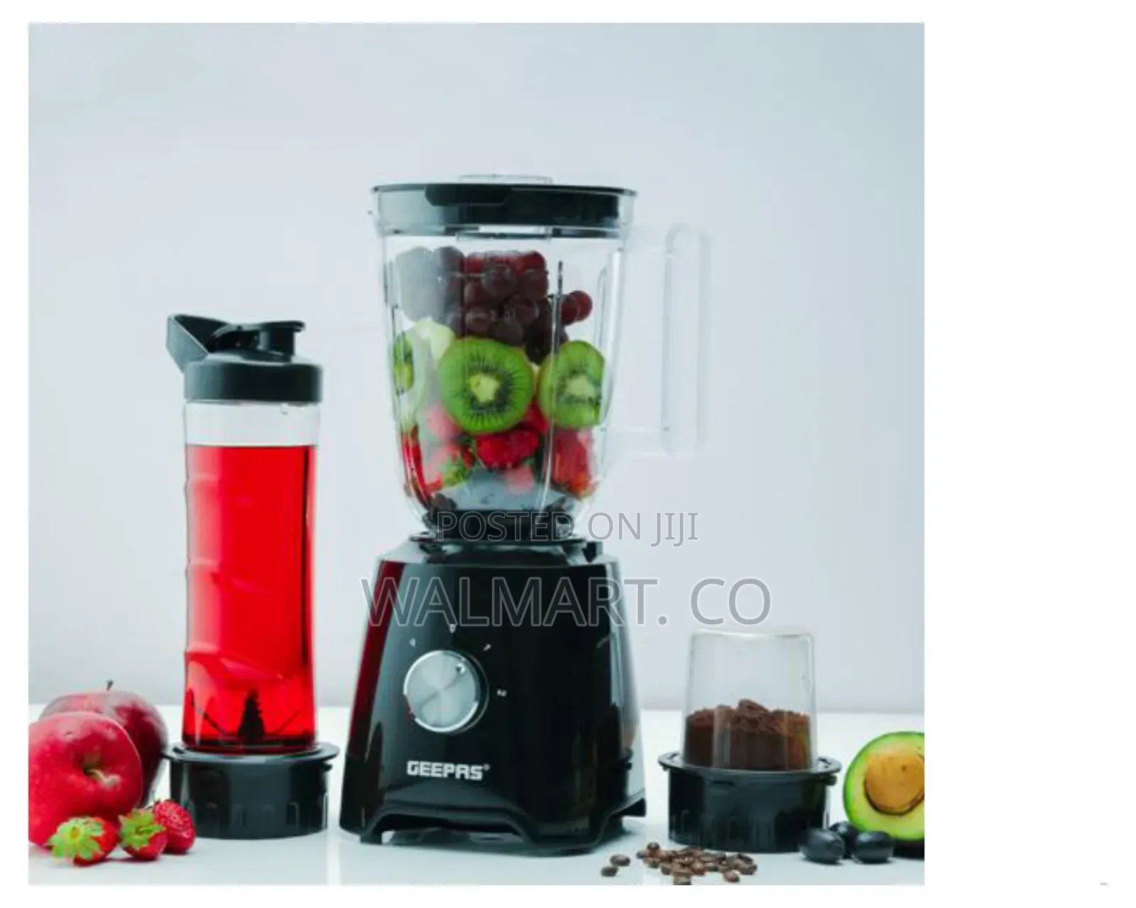 Geepas 3 in 1 Blender With 2 Speed With Pulse Function