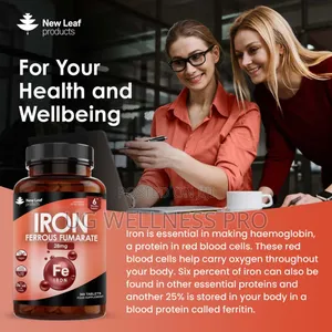 New Leaf Iron Ferrous Fumarate Tablets 6 Months Supply