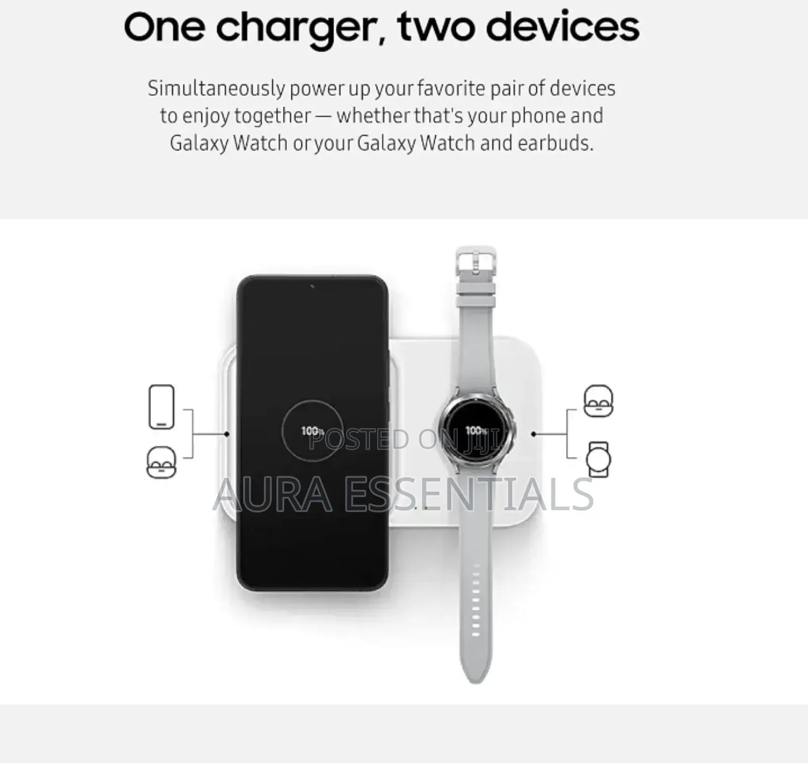 Samsung Super Fast Wireless Charger Duo