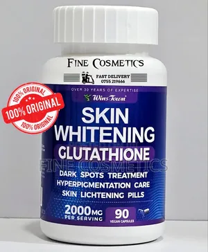 Original Skin Whitening Glutathione Capsules Darkspot Lightening Pills