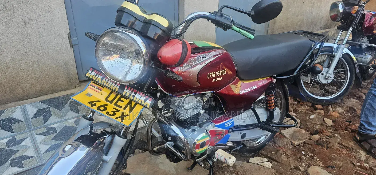 Bajaj Boxer 100 2018 Red