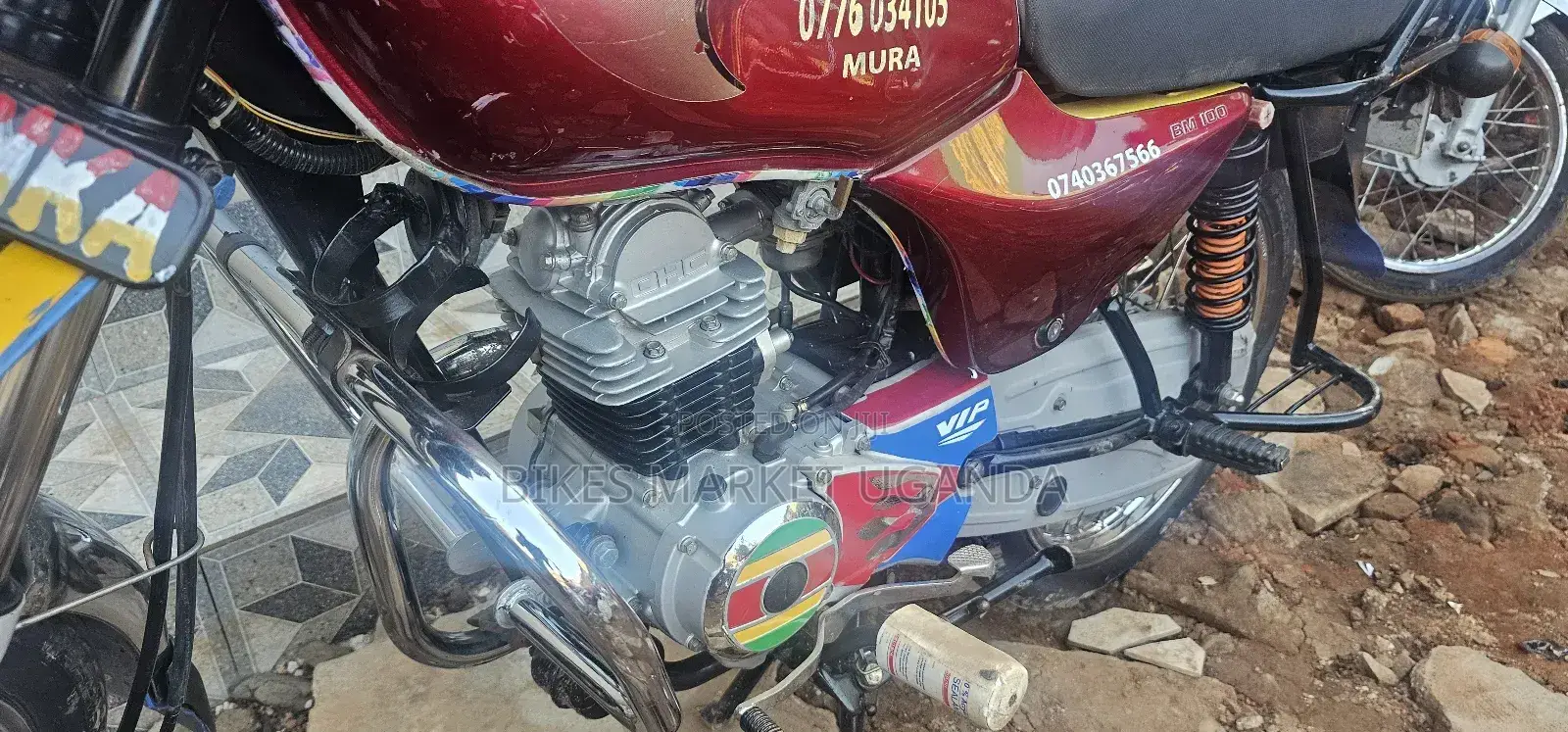 Bajaj Boxer 100 2018 Red
