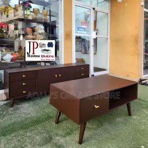 Mahogany Tv Stand and Center Table