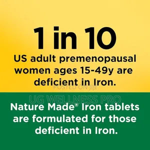 Nature Made Iron 65 Mg (325 Mg Ferrous Sulfate) Tablets, Dietary Suppl