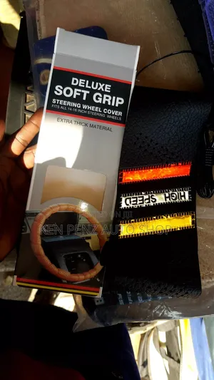 Deluxe Soft Grip Steering Car Wheel Cover