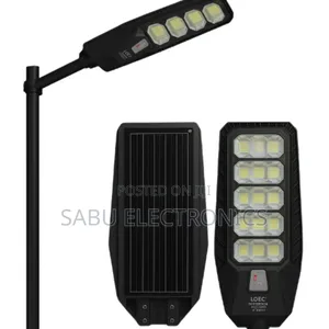 500w Solar Street Light Has Ir Motion Sensor–Waterproof Remote Control