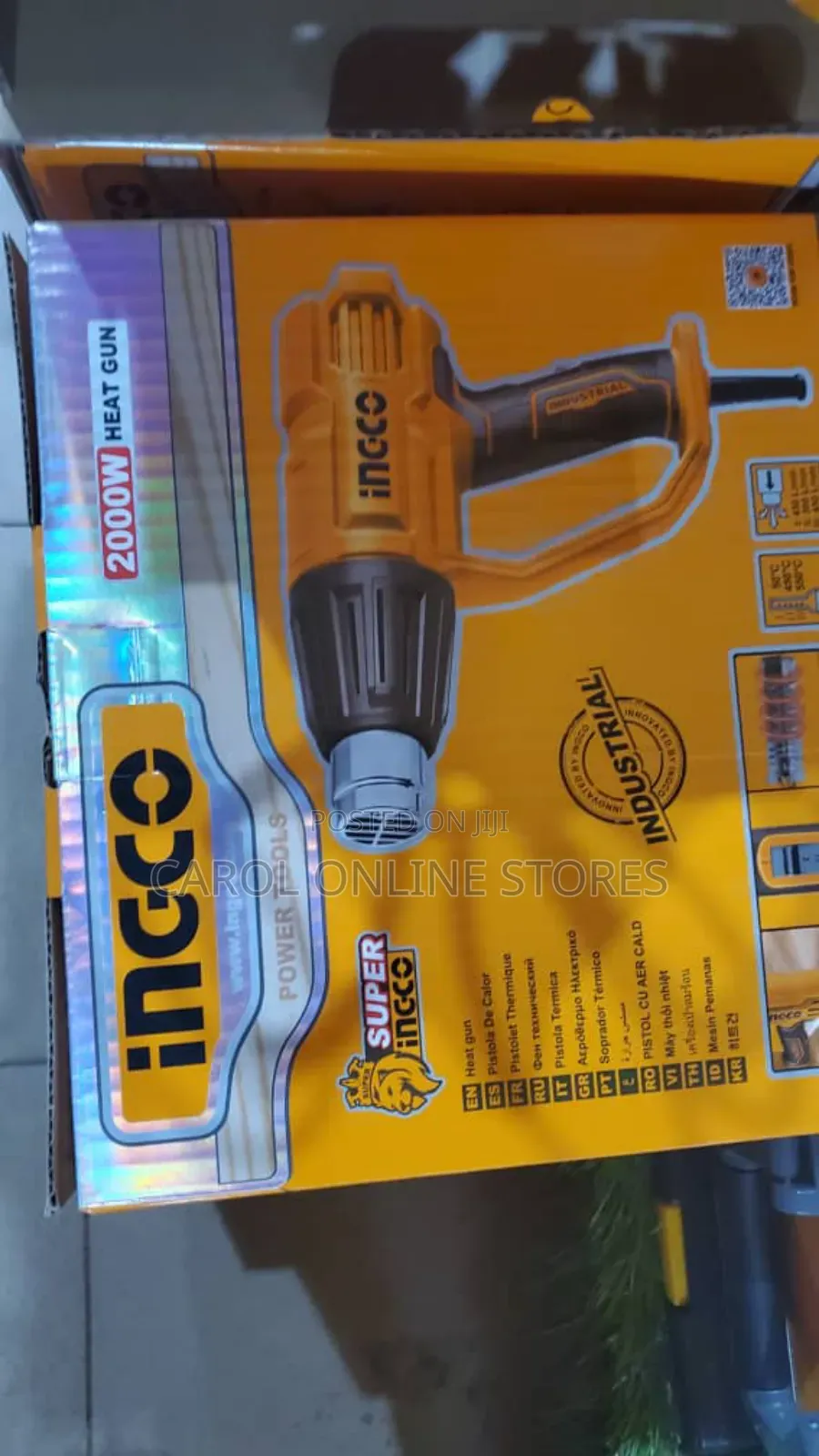 Heat Gun 2000w Industrial Hot Air Gun