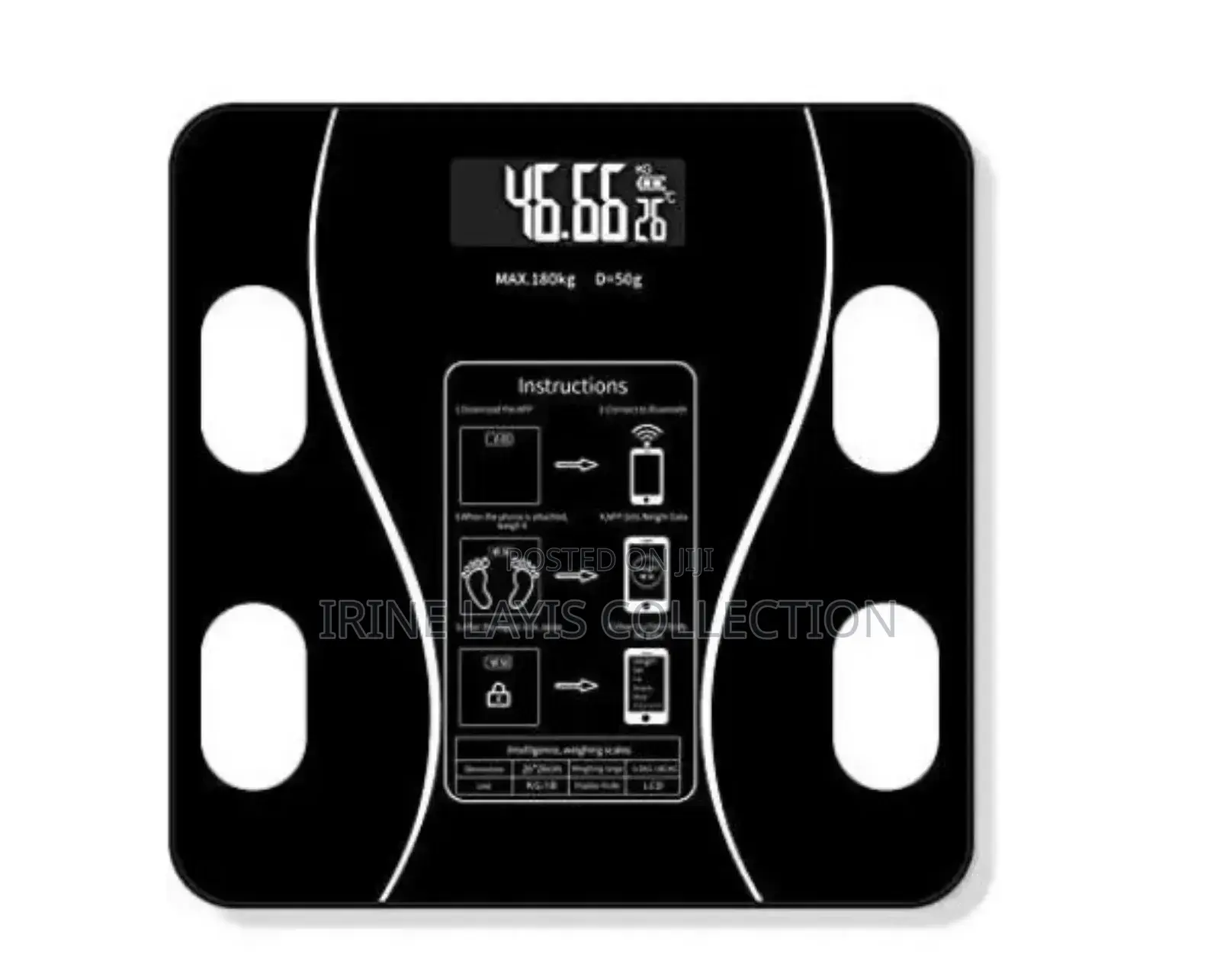 Smart Digital Weighing Scale With Bluetooth
