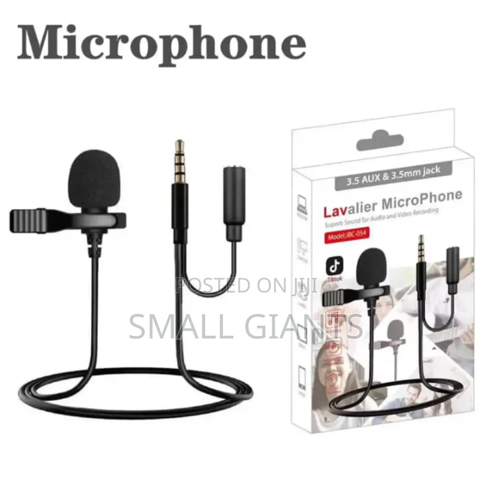 3.5mm Aux Lavalier Microphone
