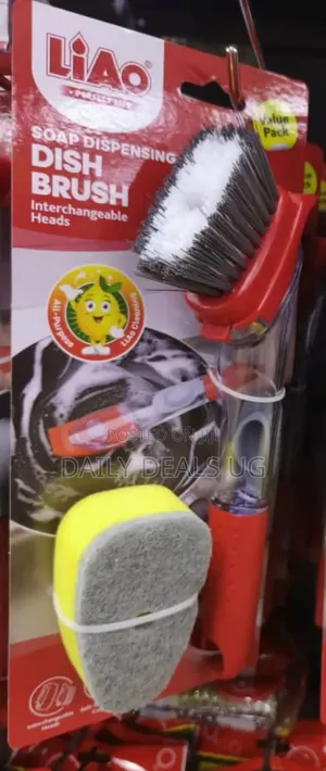 Soap Dispensing Dish Brush