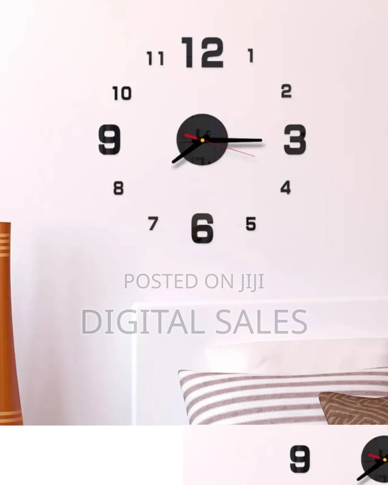 Standard New Wall Mount Clock (3d)