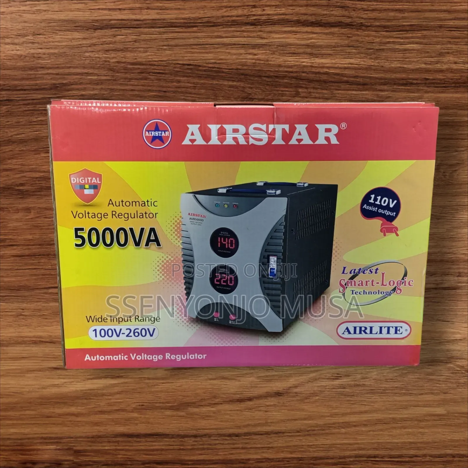 Airstar 5000va Voltage Stabilizer for Electronics