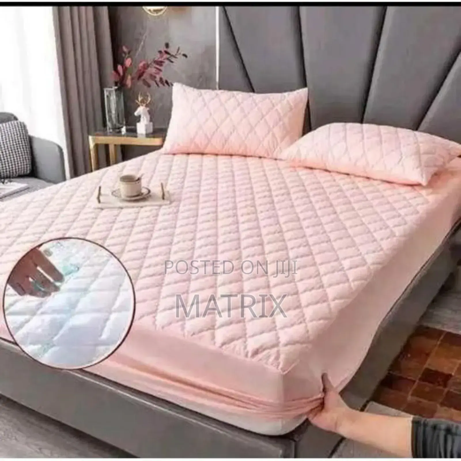 6x6 Quilted Waterproof Mattress Protector