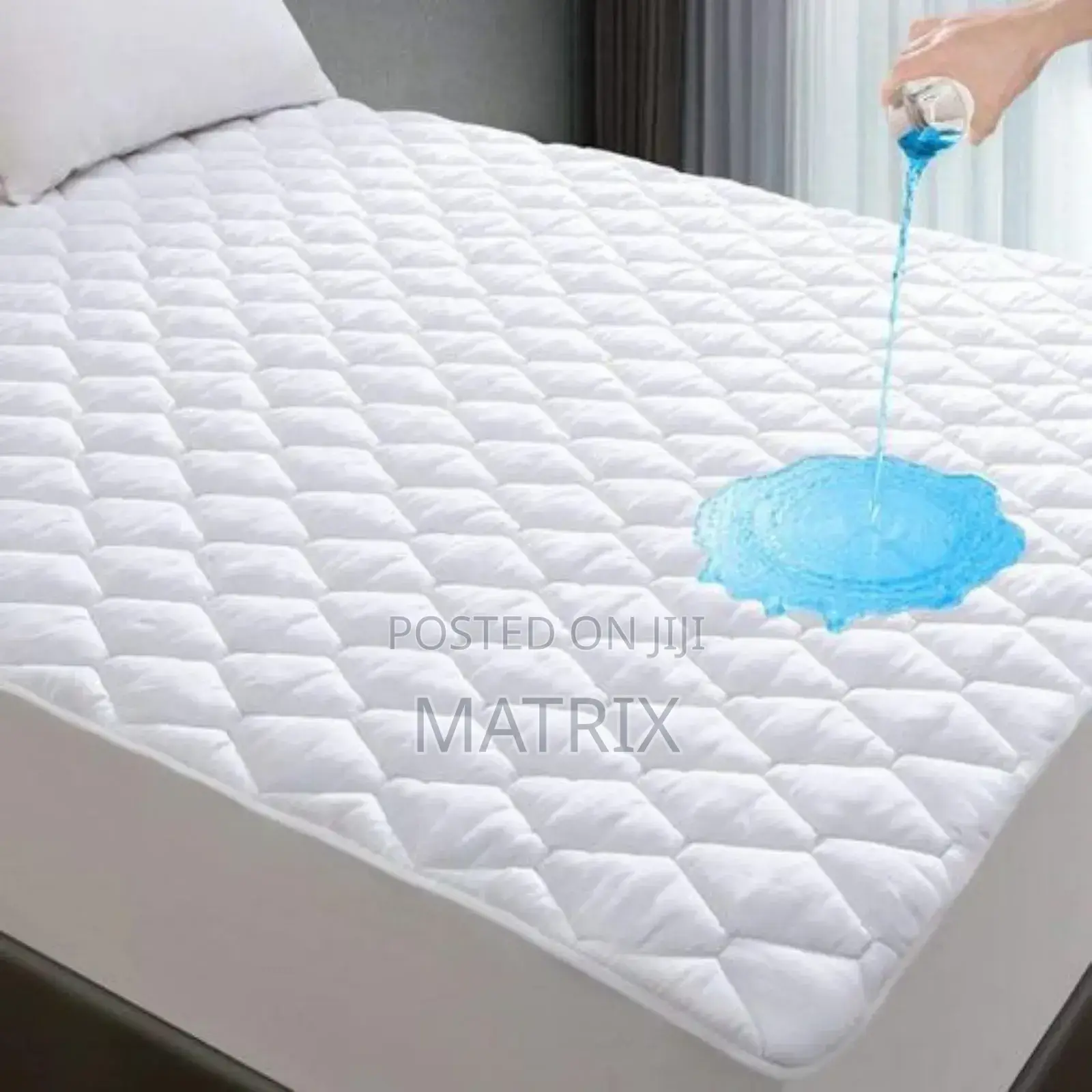 6x6 Quilted Waterproof Mattress Protector