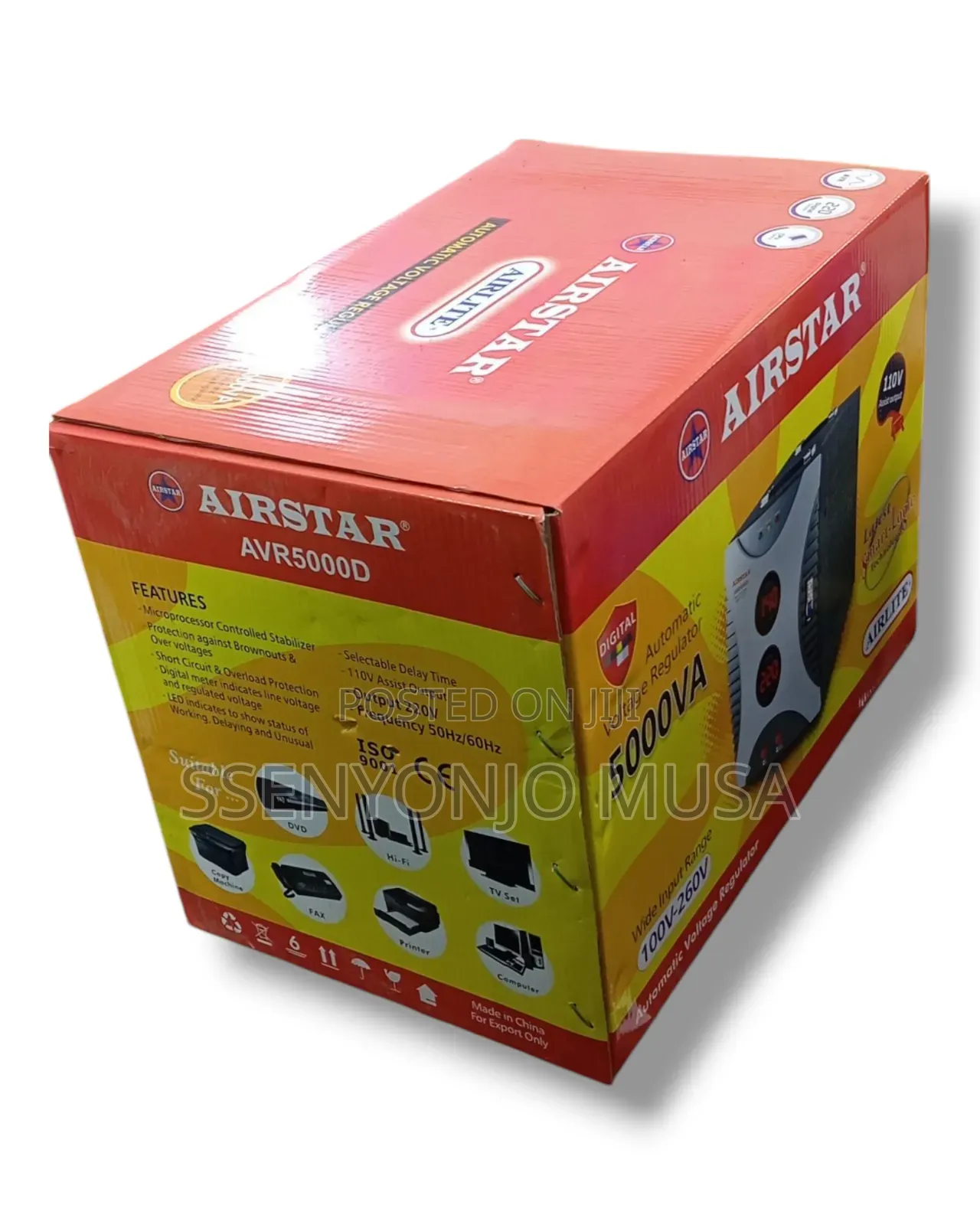 Airstar 5000va Voltage Stabilizer for Electronics