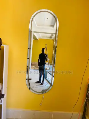 Large Oval Mirror