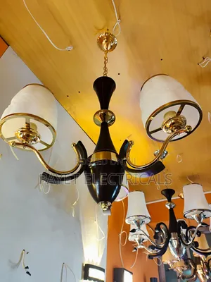 More Up 3arm Chandelier for Bedroom and Living Room