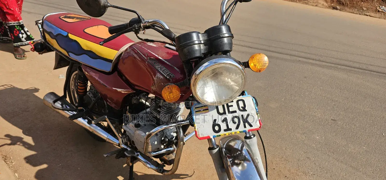 Bajaj Boxer 100 2018 Red
