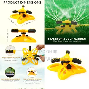 3600 Automatic Rotating Garden Sprinkler