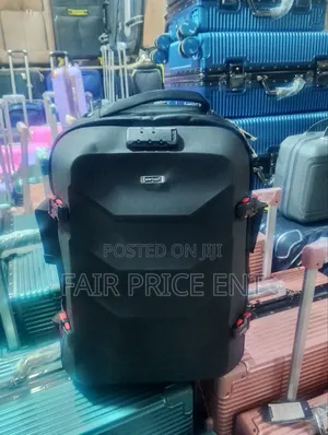 Executive Backpack Bag. Medium. ( Black)