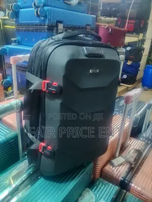 Executive Backpack Bag. Medium. ( Black)